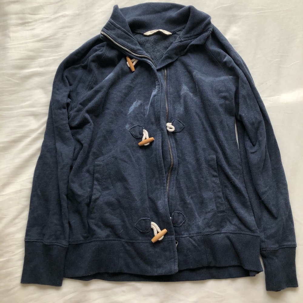 Blue Jacket with Collar